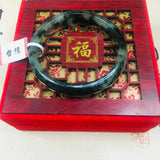 Natural Jadeite Bracelet Ice Bottom Chicken 54-62mm A Class A Certificate