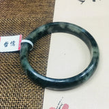 Natural Jadeite Bracelet Ice Bottom Chicken 54-62mm A Class A Certificate