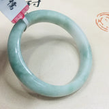 Natural Light Green Jadeite Bracelet 54-62mm Female A Class Certified