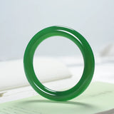 Zheru Green Agate Chalcedony Bracelet for Mother and Girlfriend