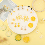 Zhiqiu Lemon Daisy Hyuna Earrings DIY Materials