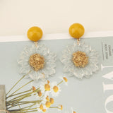 Zhiqiu Lemon Daisy Hyuna Earrings DIY Materials