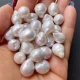 Zhuji Cultured Baroque Pearl No Hole Loose Natural Pearls 9-11mm