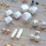 Zhuji Cultured Baroque Pearl No Hole Loose Natural Pearls 9-11mm