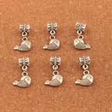 Big Head Fish Charm Beads Dangle for Bracelets 15pcs