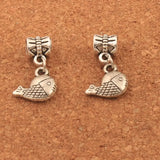 Big Head Fish Charm Beads Dangle for Bracelets 15pcs
