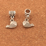Big Head Fish Charm Beads Dangle for Bracelets 15pcs