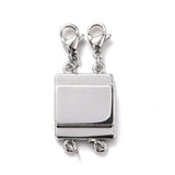 Zinc Alloy Magnetic Clasps Multi-Strand Clasp Bracelet Necklace DIY Jewelry