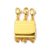 Zinc Alloy Magnetic Clasps Multi-Strand Clasp Bracelet Necklace DIY Jewelry