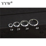 Zinc Alloy Bracelet Findings Donut 1mm Lot