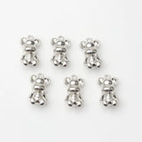 Zinc Alloy Bear Charms 10pcs/lot for DIY Jewelry Making
