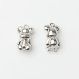 Zinc Alloy Bear Charms 10pcs/lot for DIY Jewelry Making