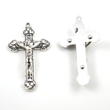 Catholic Crucifix Rosary Necklace Cross Pendant