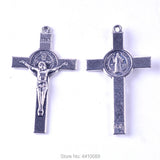 Catholic Crucifix Rosary Necklace Cross Pendant