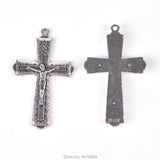 Catholic Crucifix Rosary Necklace Cross Pendant