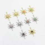 Zinc Alloy Sun Star Charms Pendant 10pcs/lot for DIY Necklace