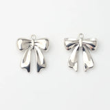 10pcs Zinc Alloy Bow Tie Charms for DIY Jewelry Making
