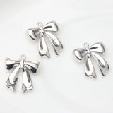 10pcs Zinc Alloy Bow Tie Charms for DIY Jewelry Making