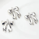 10pcs Zinc Alloy Bow Tie Charms for DIY Jewelry Making
