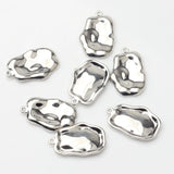 10pcs Geometry Irregularity Charms for DIY Jewelry Making