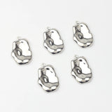 10pcs Geometry Irregularity Charms for DIY Jewelry Making