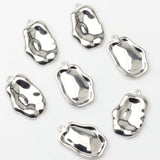 10pcs Geometry Irregularity Charms for DIY Jewelry Making