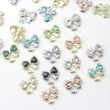 Crystal Bow Tie Charms 6pcs/lot DIY Jewelry Making Finding Accessories