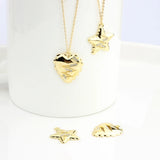 Zinc Alloy Crystal Inlaid Star Heart Charms 10pcs/lot DIY Jewelry Making