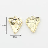Geometry Coin Charms Pendant for DIY Jewelry Making