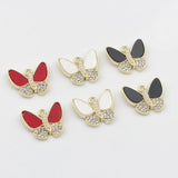 Resin Butterfly Charms 10pcs DIY Jewelry Earring Making