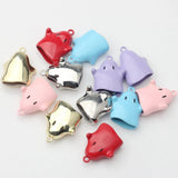 10pcs Zinc Alloy Enamel Halloween Ghost Charms for DIY Jewelry Making
