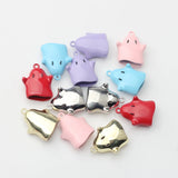 10pcs Zinc Alloy Enamel Halloween Ghost Charms for DIY Jewelry Making