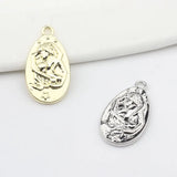 Zinc Alloy Portrait Charm 10pcs/lot DIY Necklace Jewelry Making