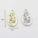 Zinc Alloy Portrait Charm 10pcs/lot DIY Necklace Jewelry Making