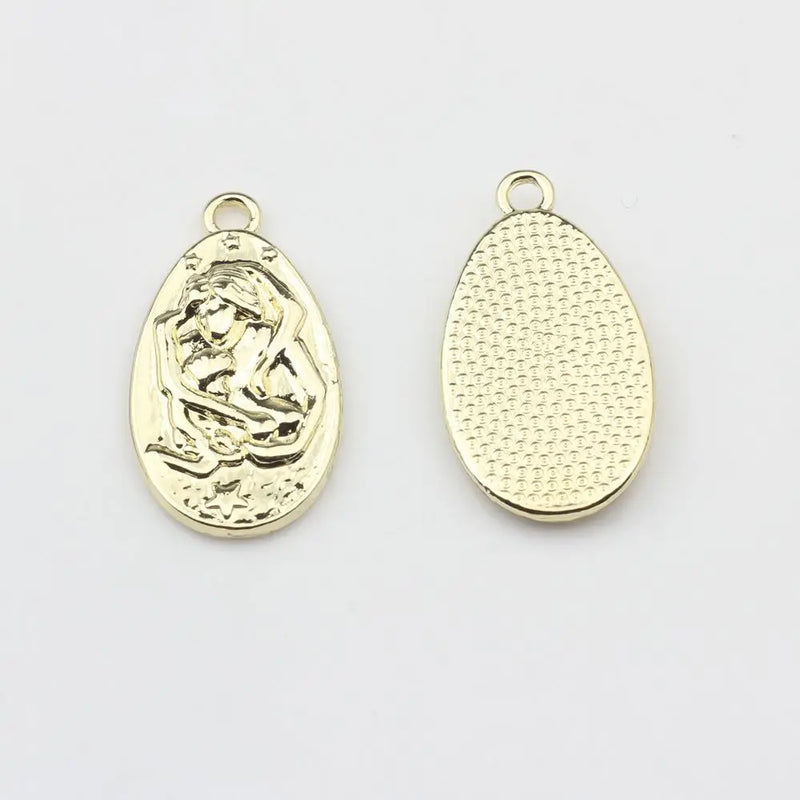 Zinc Alloy Portrait Charm 10pcs/lot DIY Necklace Jewelry Making