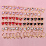 Devil Heart Crystal Charms Jewelry Making Kit