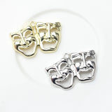 Halloween Style Mask Pendant 10PCS/lot DIY Necklace Jewelry Making