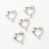 Zinc Alloy Heart Charms Pendant 10PCS/lot DIY Necklace Jewelry Making