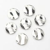 Zinc Alloy Round Coin Charms Pendant 10PCS DIY Necklace Jewelry Making