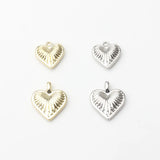 Heart Pendant 10PCS/lot For DIY Necklace Jewelry Making