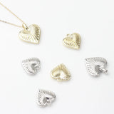 Heart Pendant 10PCS/lot For DIY Necklace Jewelry Making