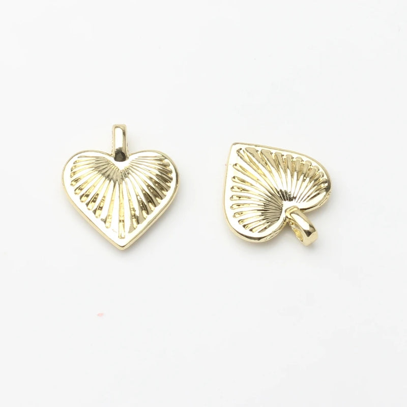 Heart Pendant 10PCS/lot For DIY Necklace Jewelry Making