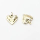 Heart Pendant 10PCS/lot For DIY Necklace Jewelry Making