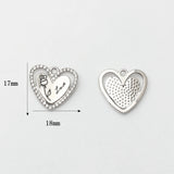Zinc Alloy Bear Charms 6pcs DIY Necklace Jewelry Making