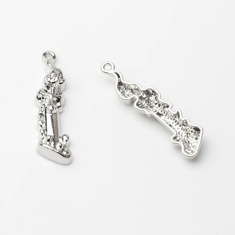 Retro Candle Charms 10PCS/lot DIY Necklace Jewelry Making Finding Accessories