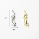 Retro Candle Charms 10PCS/lot DIY Necklace Jewelry Making Finding Accessories