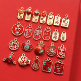 Chinese Character Charms 10pcs/lot, DIY Jewelry Making Accessories