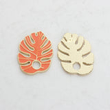 Zinc Alloy Enamel Charms Turtle Leaf Pendant 10pcs/lot DIY Jewelry Making