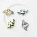 10pcs Zinc Alloy Bat Smiley Face Charms for DIY Jewelry Making