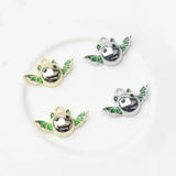 10pcs Zinc Alloy Bat Smiley Face Charms for DIY Jewelry Making